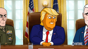 our cartoon president thumbnail